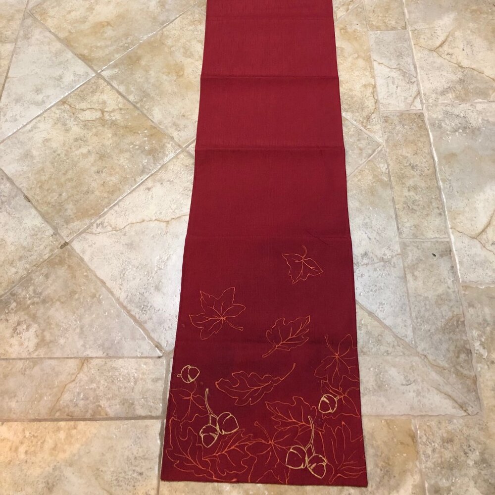 Better Homes and Garden Fall Table Runner